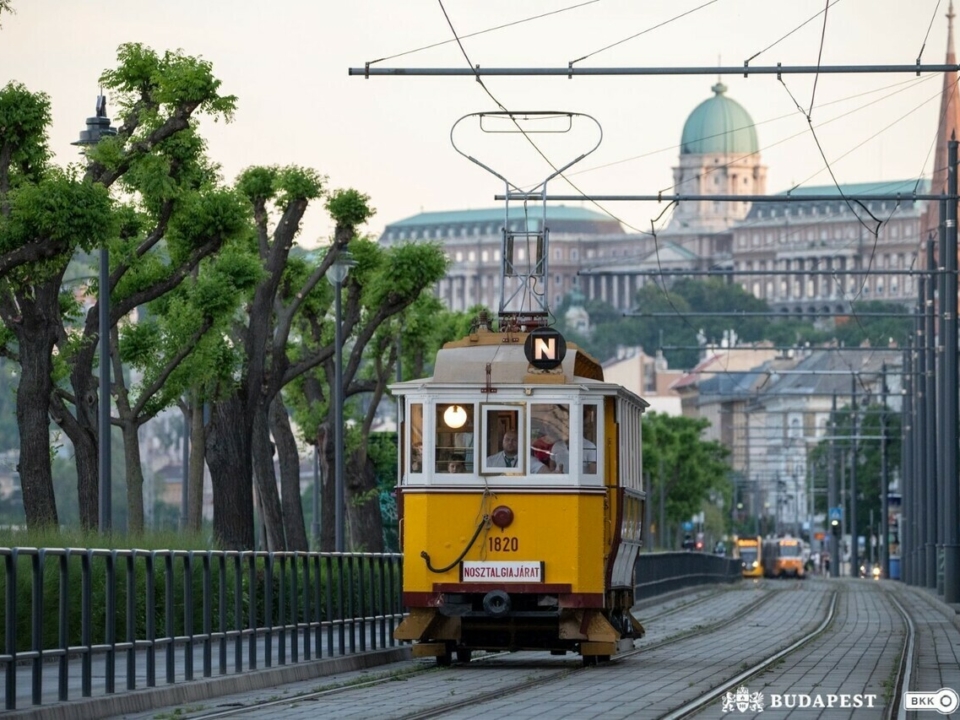 nostalgija tramvaj Budimpešta