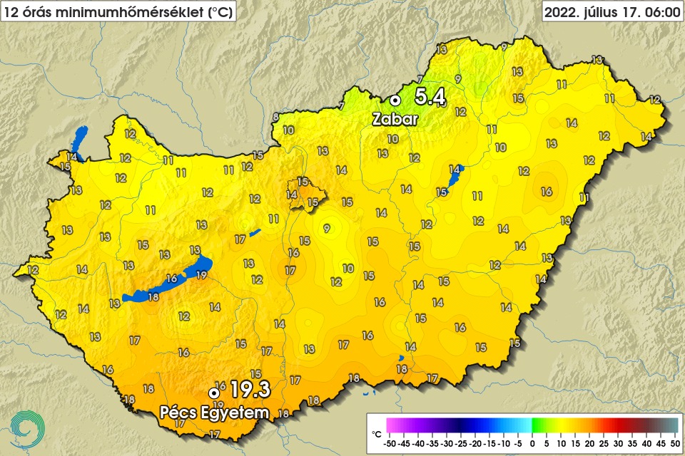 Cold record Hungary weather