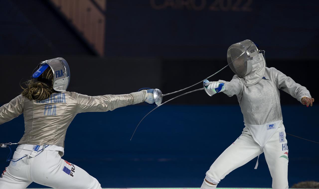 Photos: Hungary's women's sword team become world champions