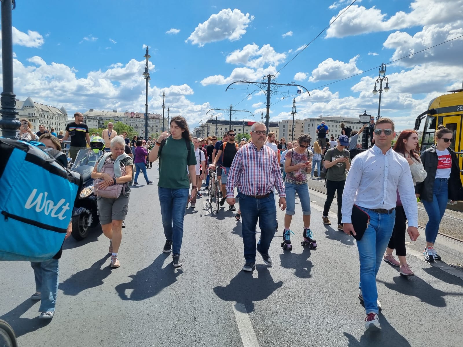 Protest in Budapest