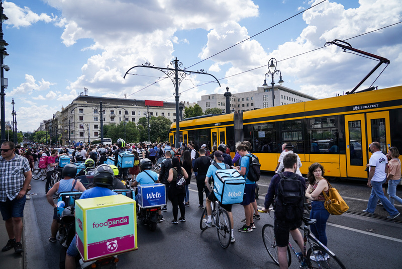 Protest in Budapest