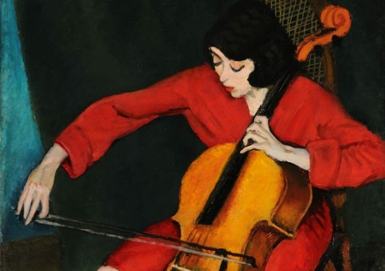 Róbert Berény: Cellist