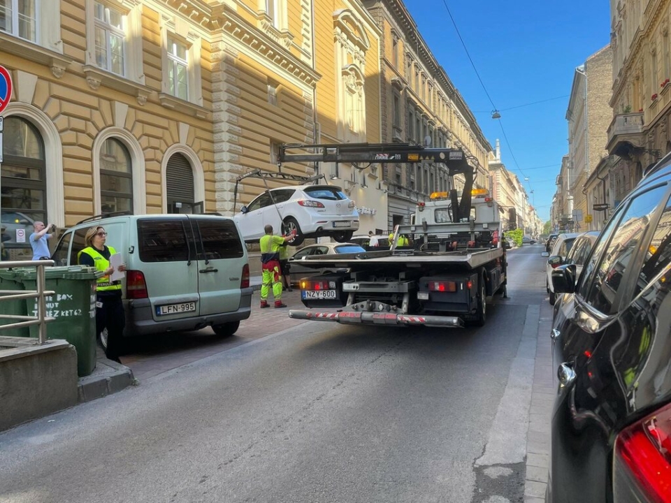 poplatek za parkování v Budapešti