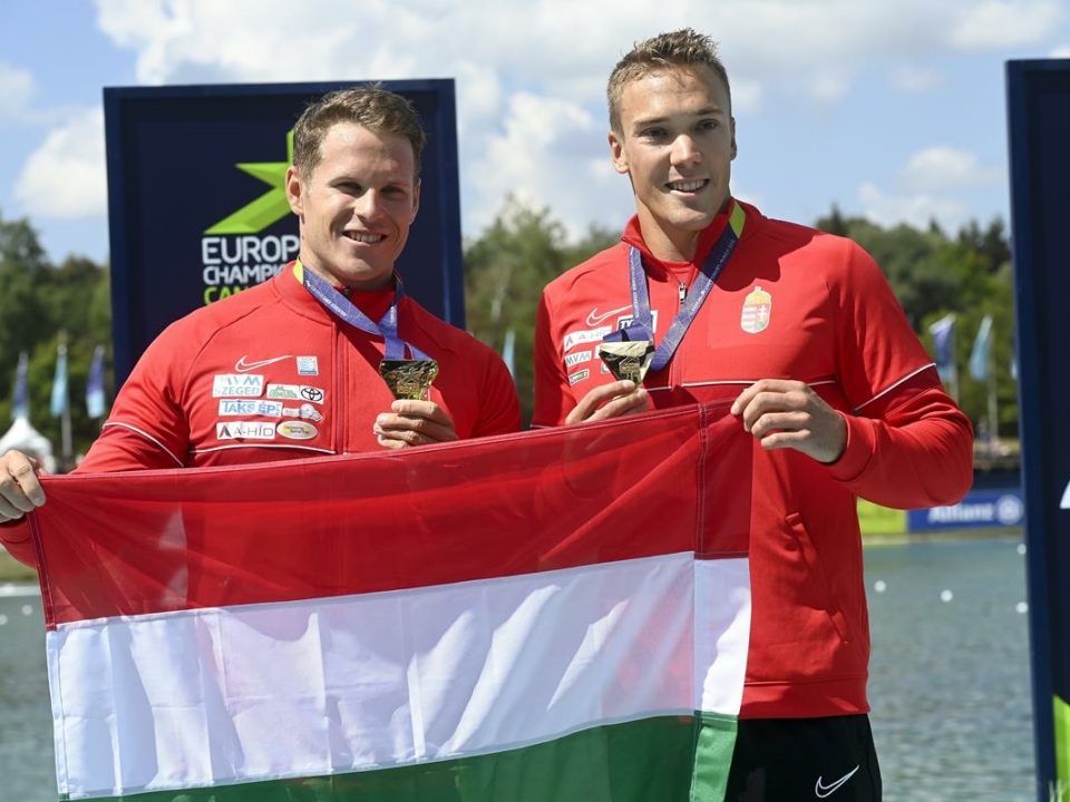Zlatna medalja Mađarske na Europskom prvenstvu u kajaku i kanuu