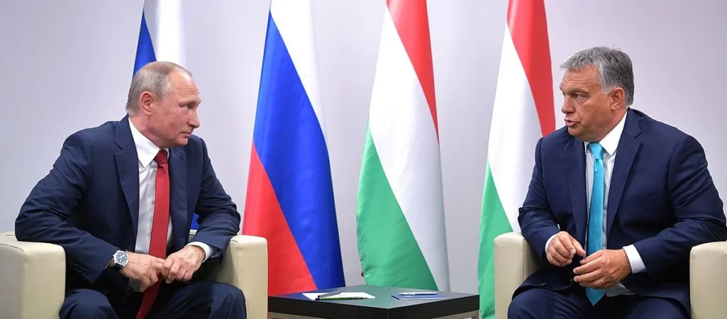 Путин и Орбан