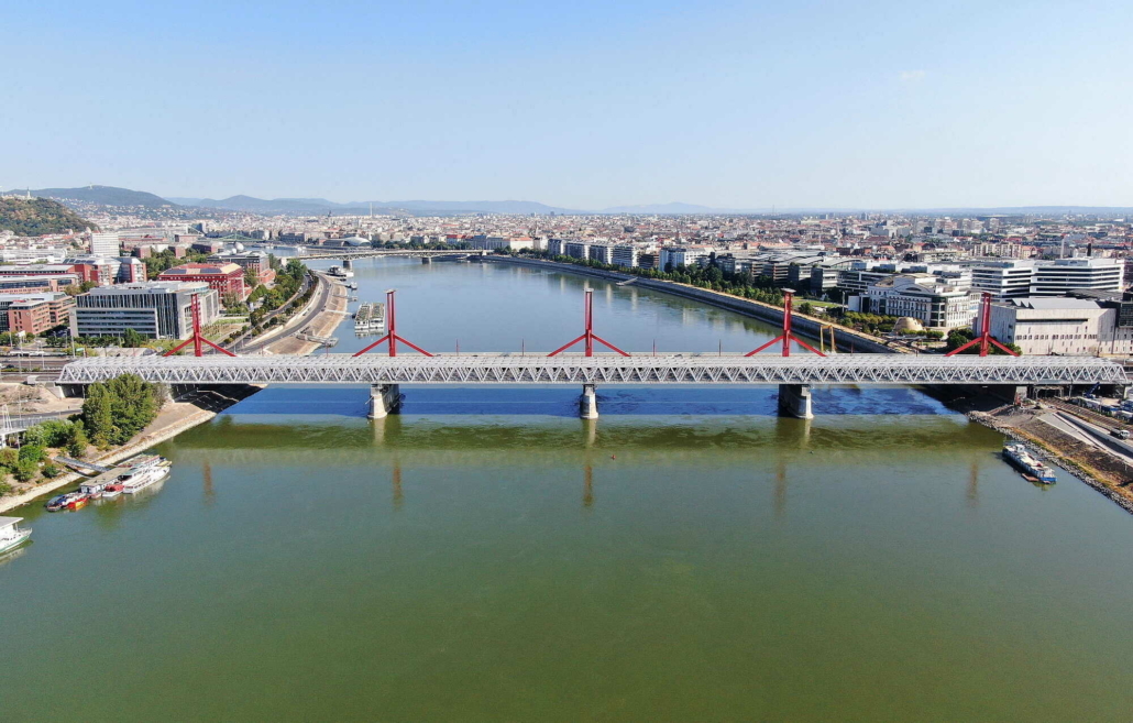 Eisenbahnbrücke Budapest