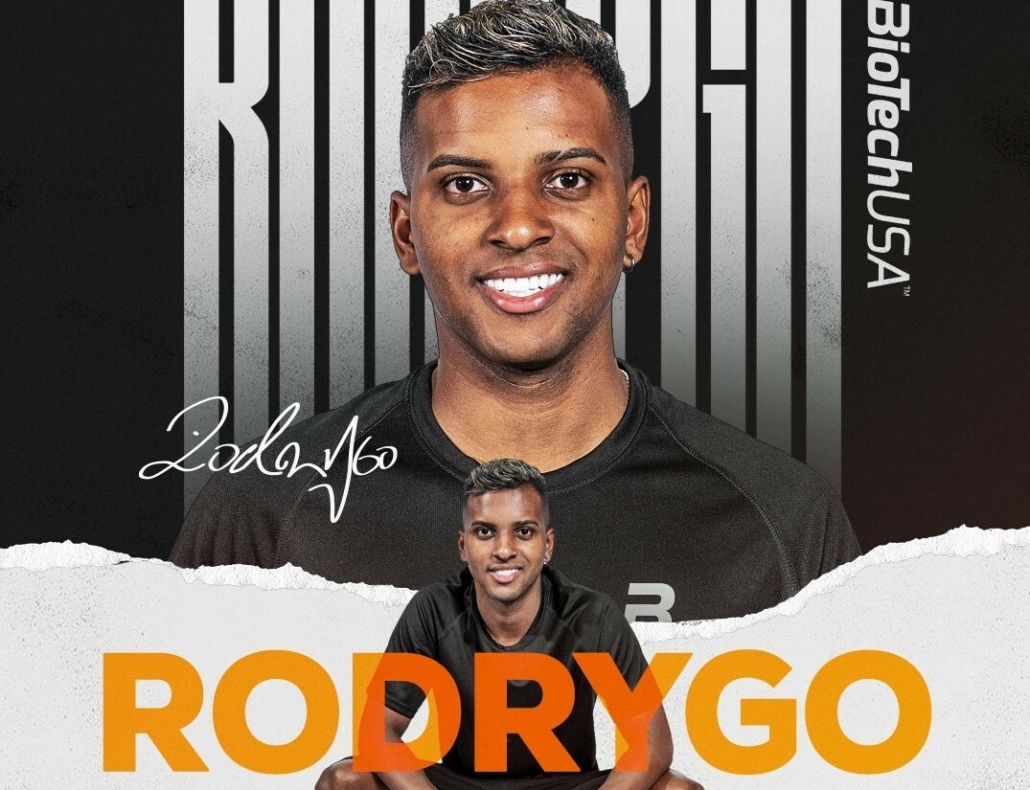 Rodrygo BioTechUSA brand ambassador