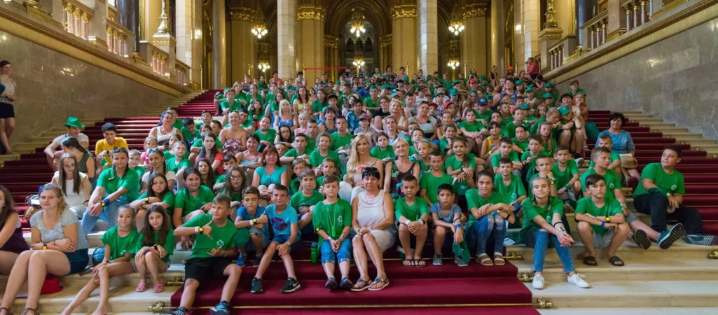 Tabăra pentru copii ucraineni de la Budapesta