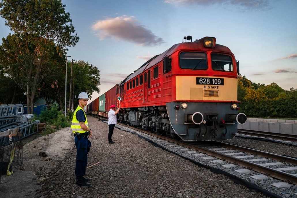 transportul de marfă de-a lungul liniei de cale ferată Szeged-Röszke a reluat
