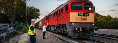 Il trasporto merci lungo la linea ferroviaria Szeged-Röszke è ripreso