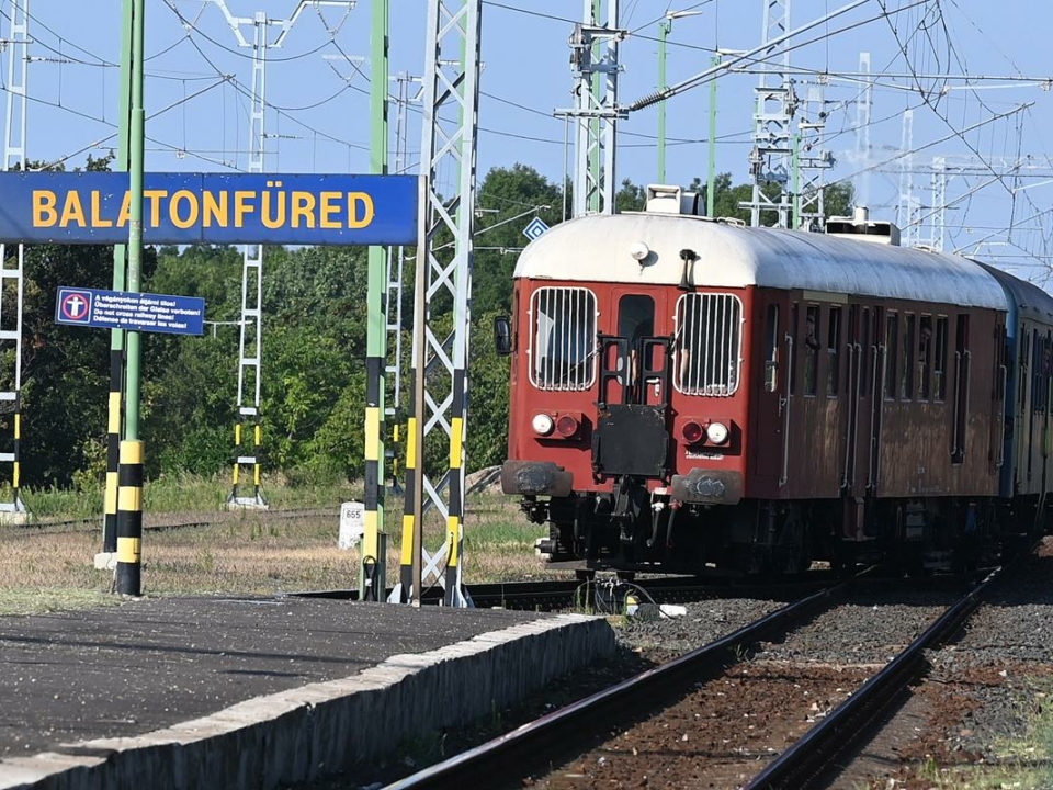 treno ferroviario Ungheria