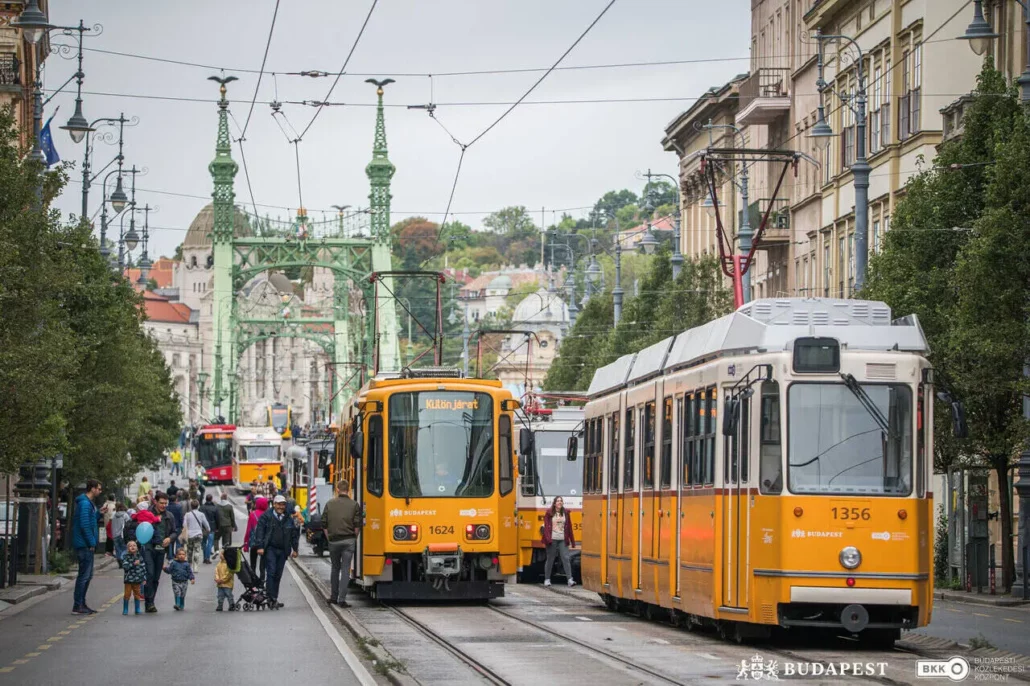 Cambios en el tráfico de Budapest