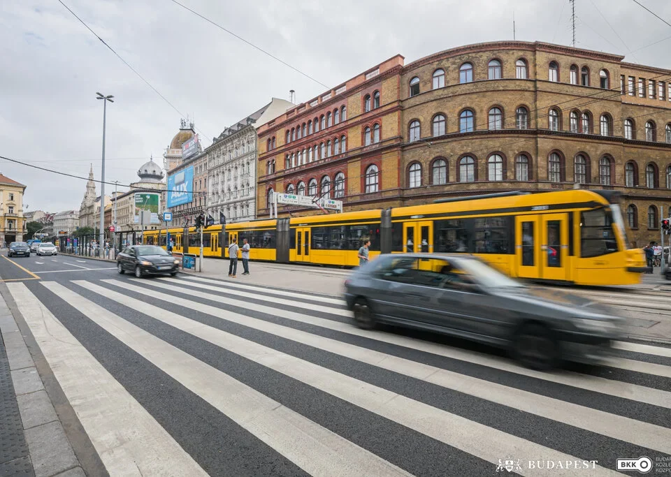 Budapest traffic public transport