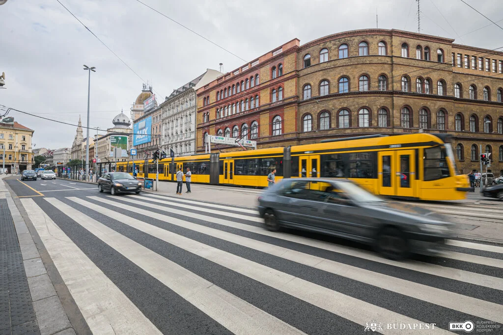 Budapest traffic public transport