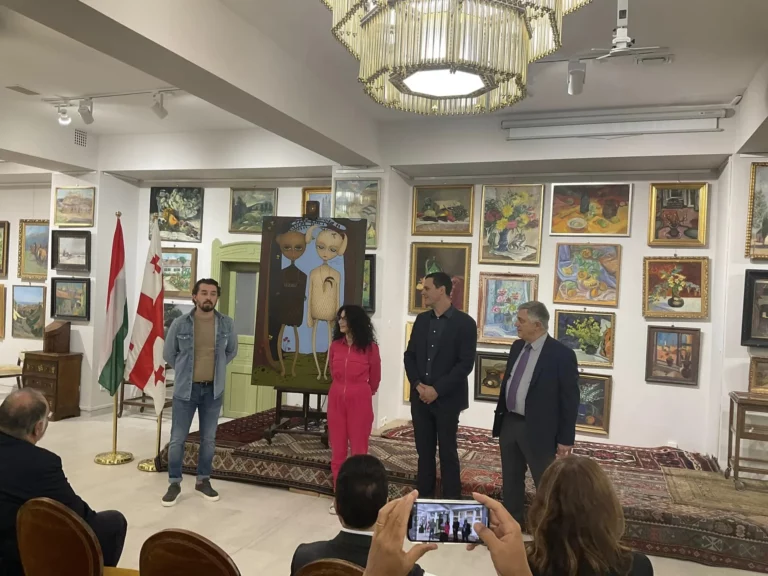 Exposición de artistas georgianos Budapest
