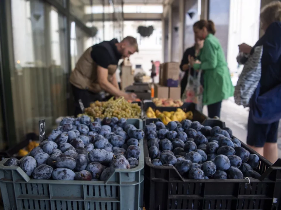 Market Budapest economy inflation