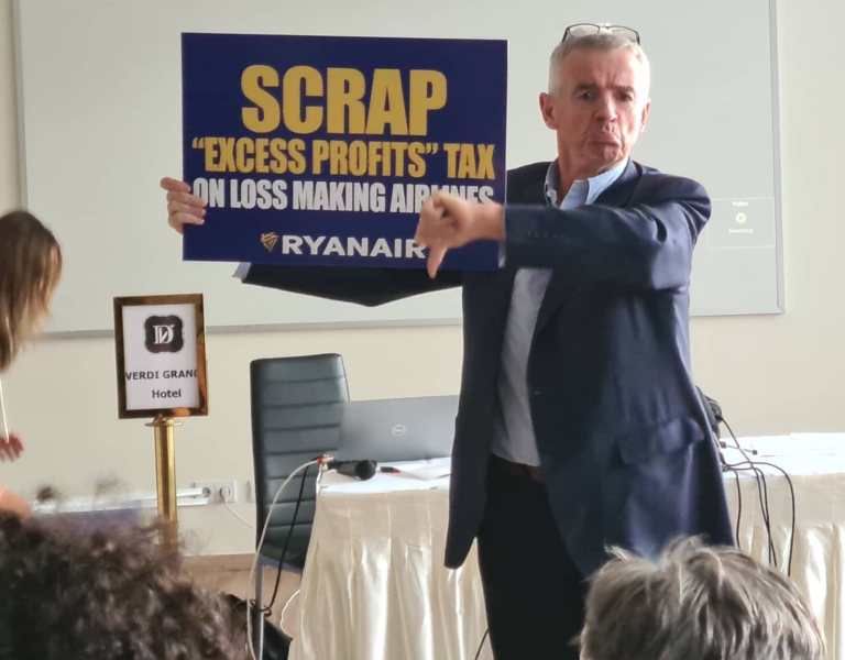 Michael O'Leary ryanair