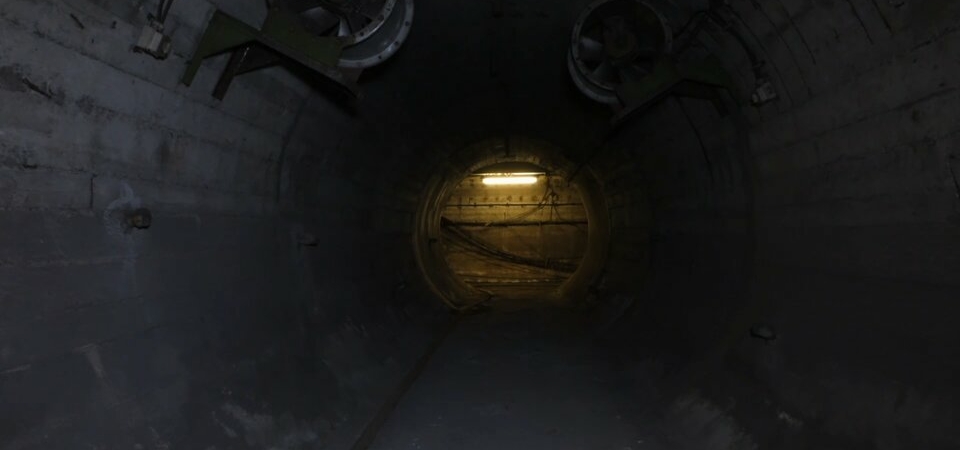 all'interno del bunker rákosi 1