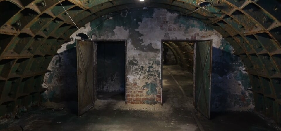 all'interno del bunker rákosi 2