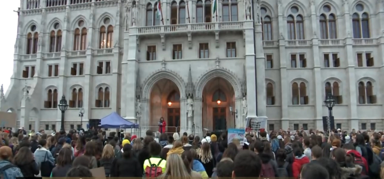 abortion restrictions demonstration budapest