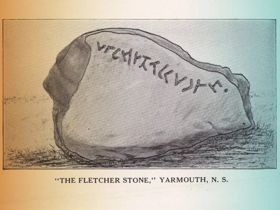 Runensteine ​​Yellowstones