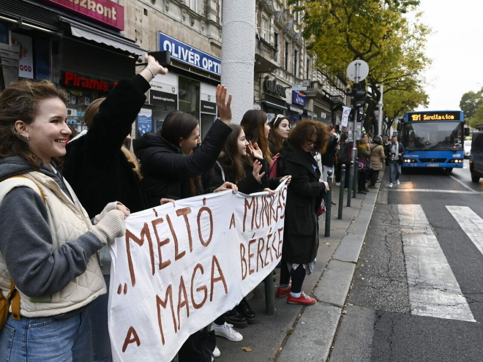 Demonstration Budapest