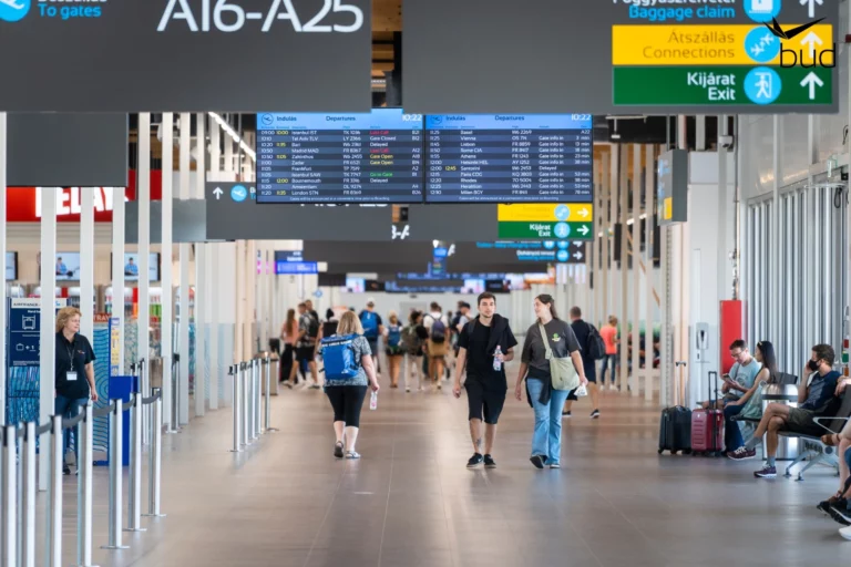 Hungarian Budapest airport