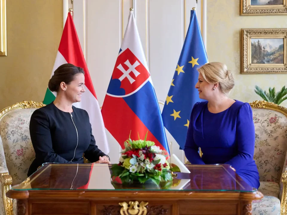 Hungarian president visit Slovakia