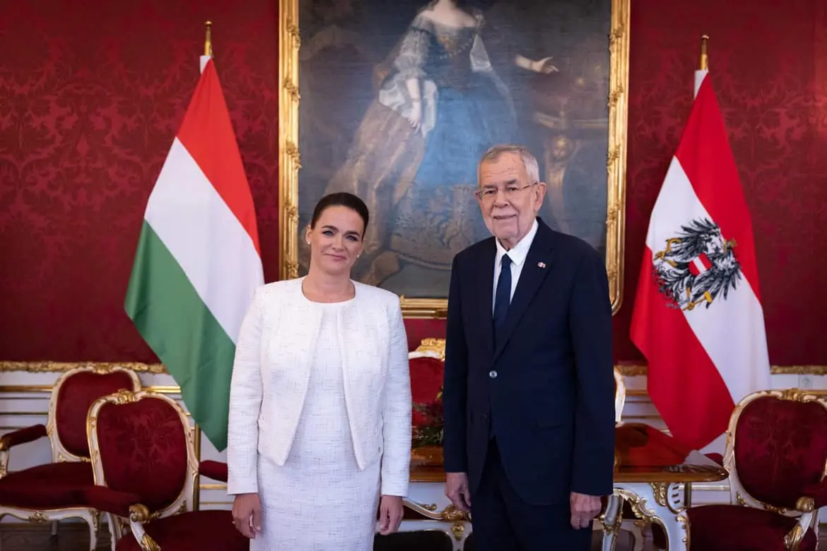 Hungary and Austria the two presidents