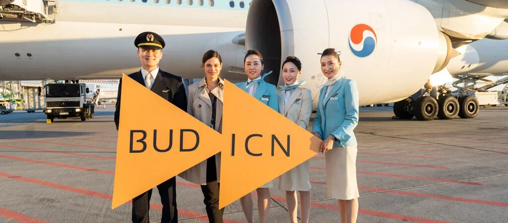 رحلة الخطوط الجوية الكورية بودابست