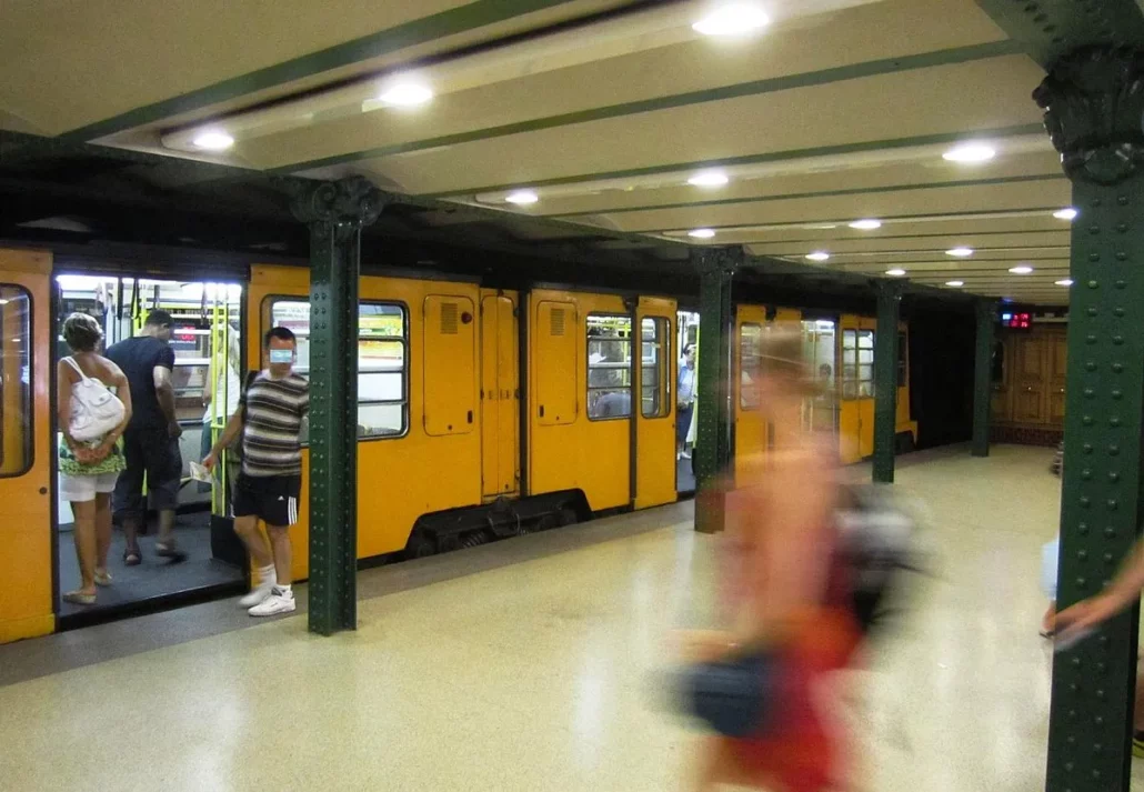 M1 Budapest metro line
