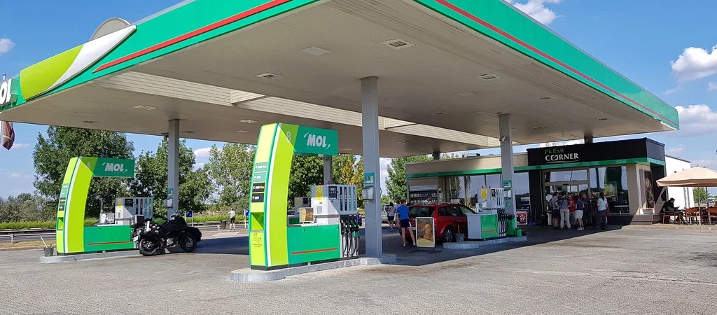 MOL benzinska postaja Mađarska