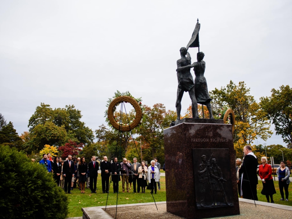 Пассаич, Нью-Джерси в память о борьбе Венгрии за свободу 1956–2022 гг.