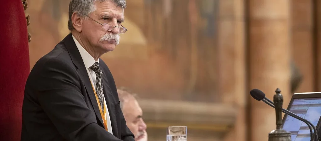 Speaker László Kövér parliament