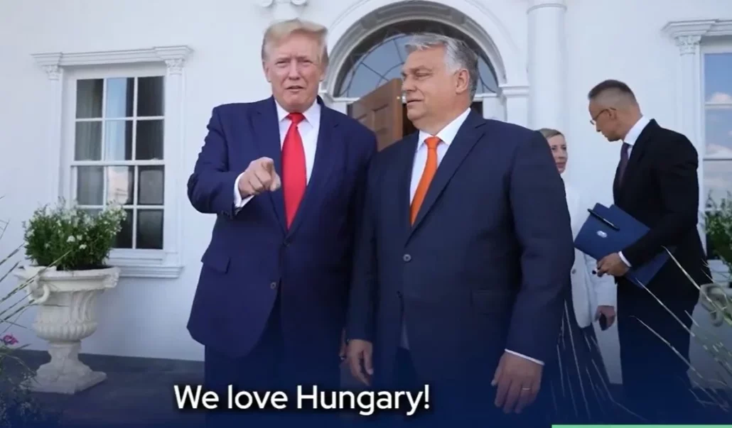 Трамп Орбан США