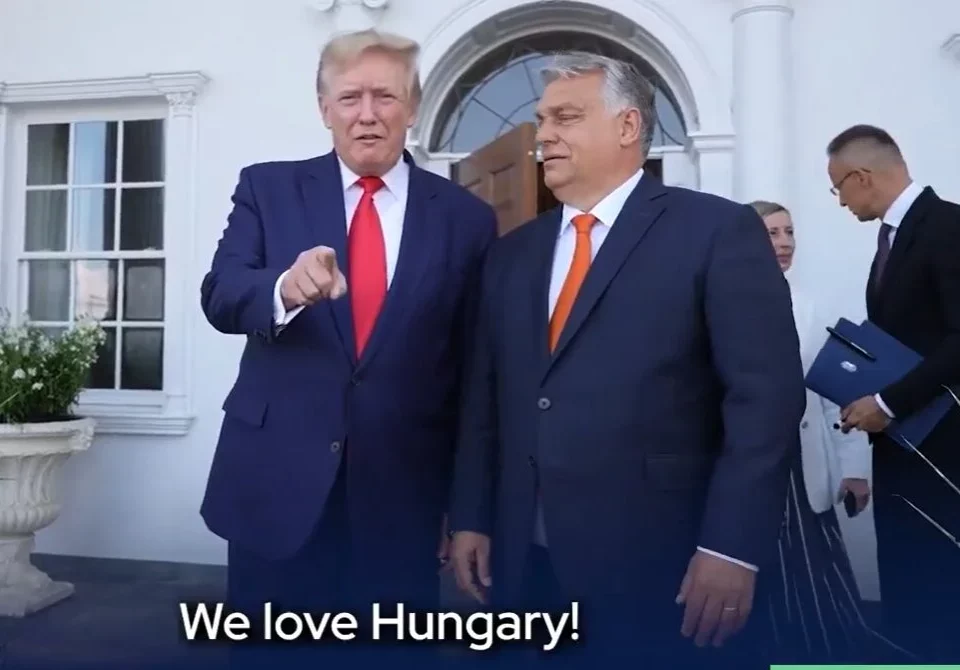 Trump Orbán USA