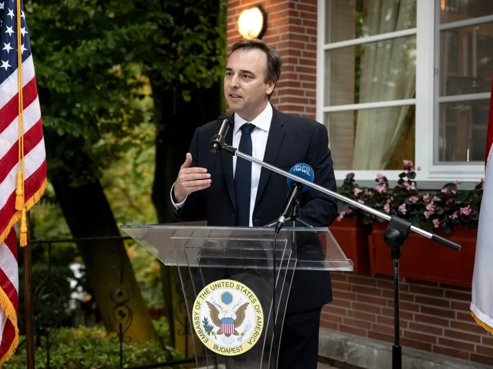 L'ambassadeur américain David Pressman Budapest