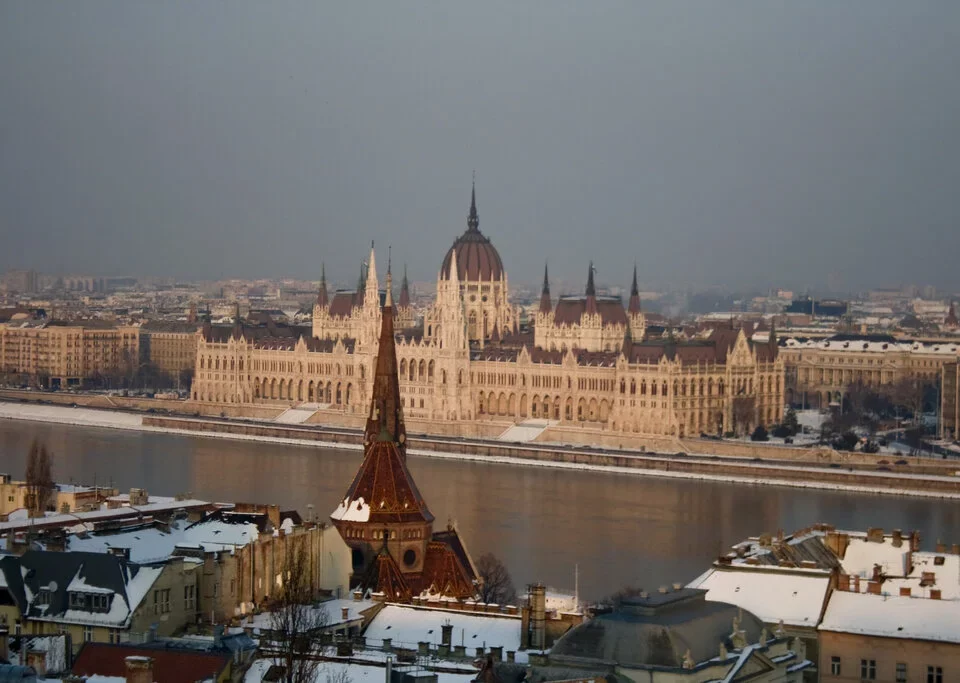 天气 匈牙利 布达佩斯 冬天 寒冷