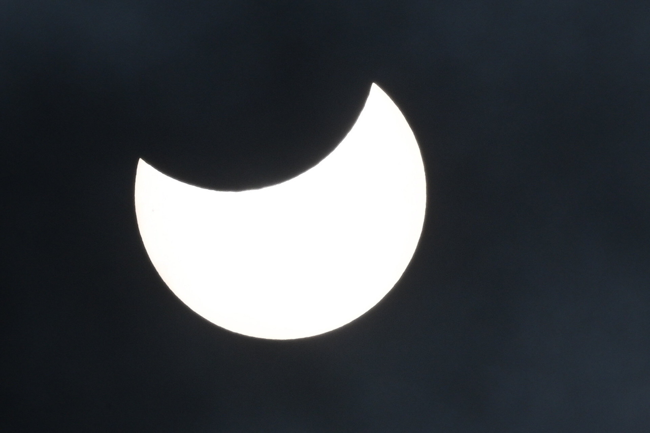 partial solar eclipse