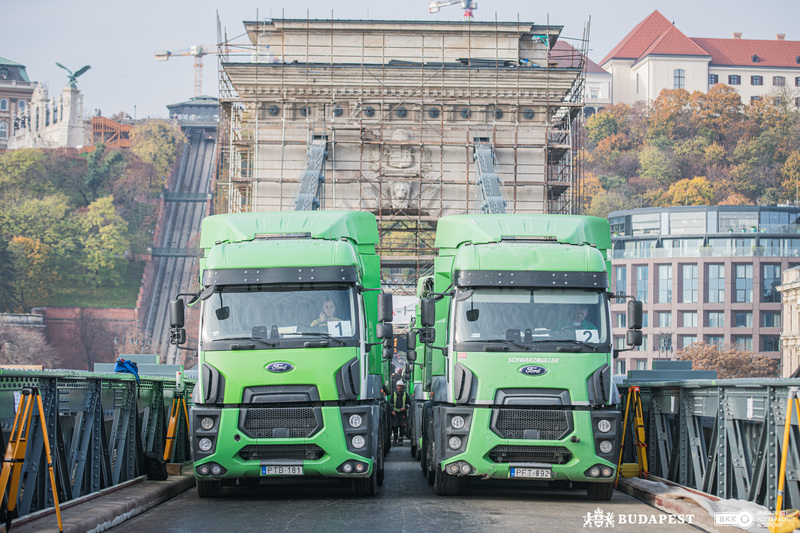 Chain Bridge revamp Budapest