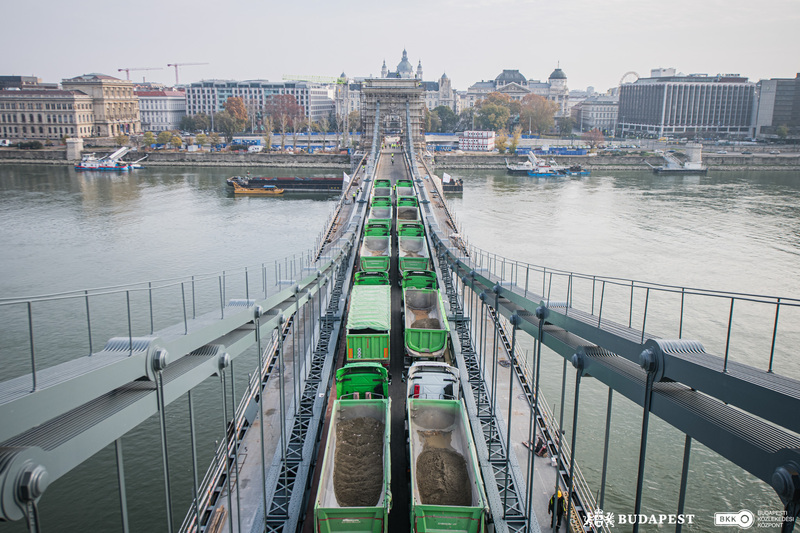 Chain Bridge revamp Budapest