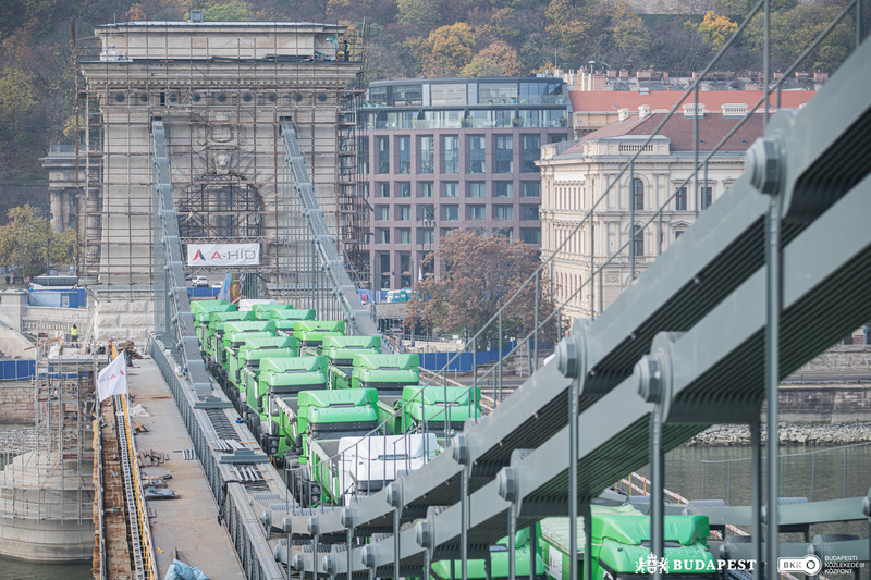 Chain Bridge revamp Budapest