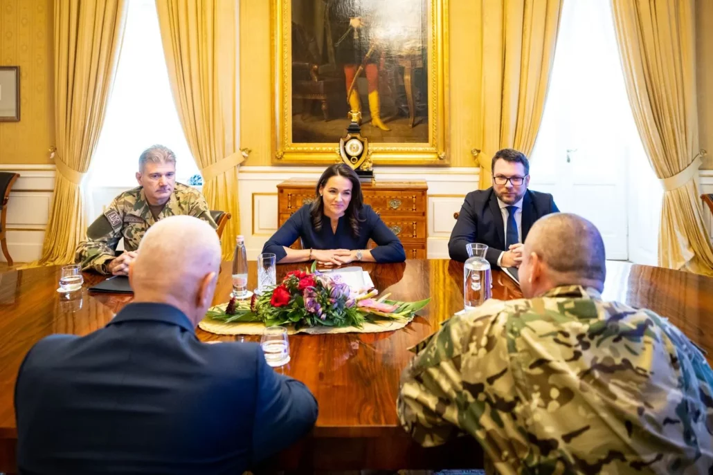Presidente Katalin Novák visita Ucrania
