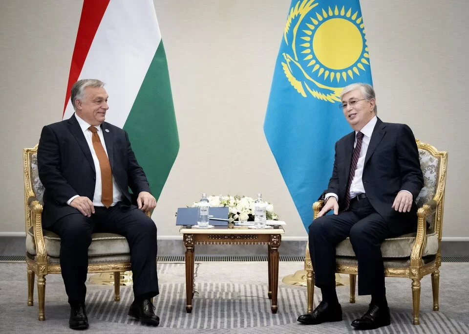 Viktor Orbán in Usbekistan