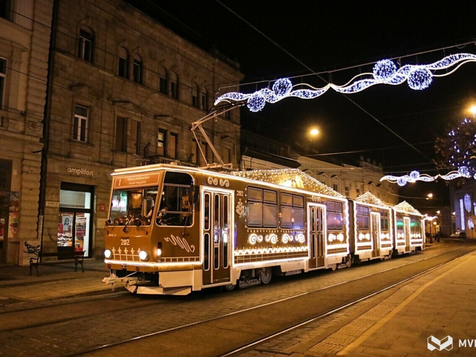 адвент-трамвай Мішкольц