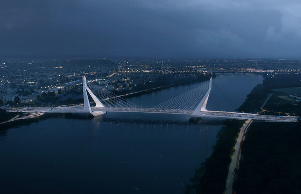 Budapest Danube bridge