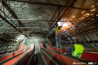 Construcción y mejora de la línea de metro M3 de Budapest
