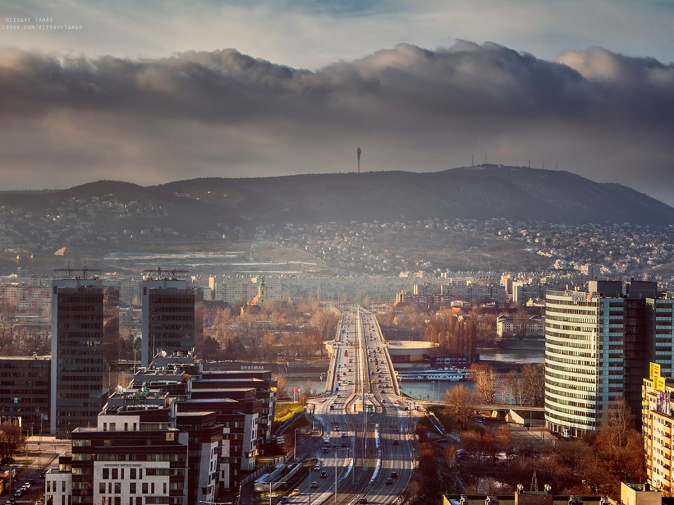 बुडापेस्ट, ओबुडा, फ्लैटों का ब्लॉक, हंगरी