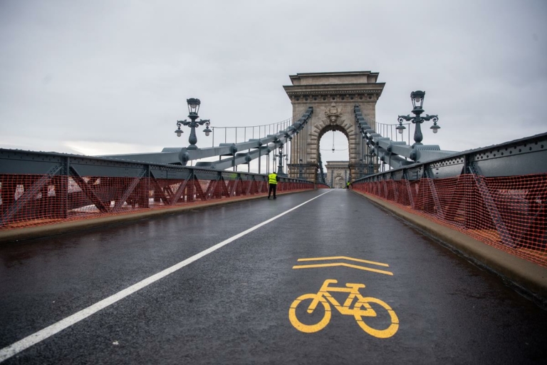 Chain Bridge Budapest Hungary