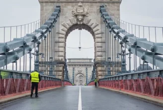 Kettenbrücke Budapest wiedereröffnet